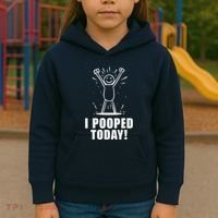 I Pooped Today Kids Hoodie thumb 3