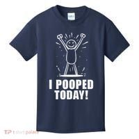 I Pooped Today Kids T-Shirt thumb 0