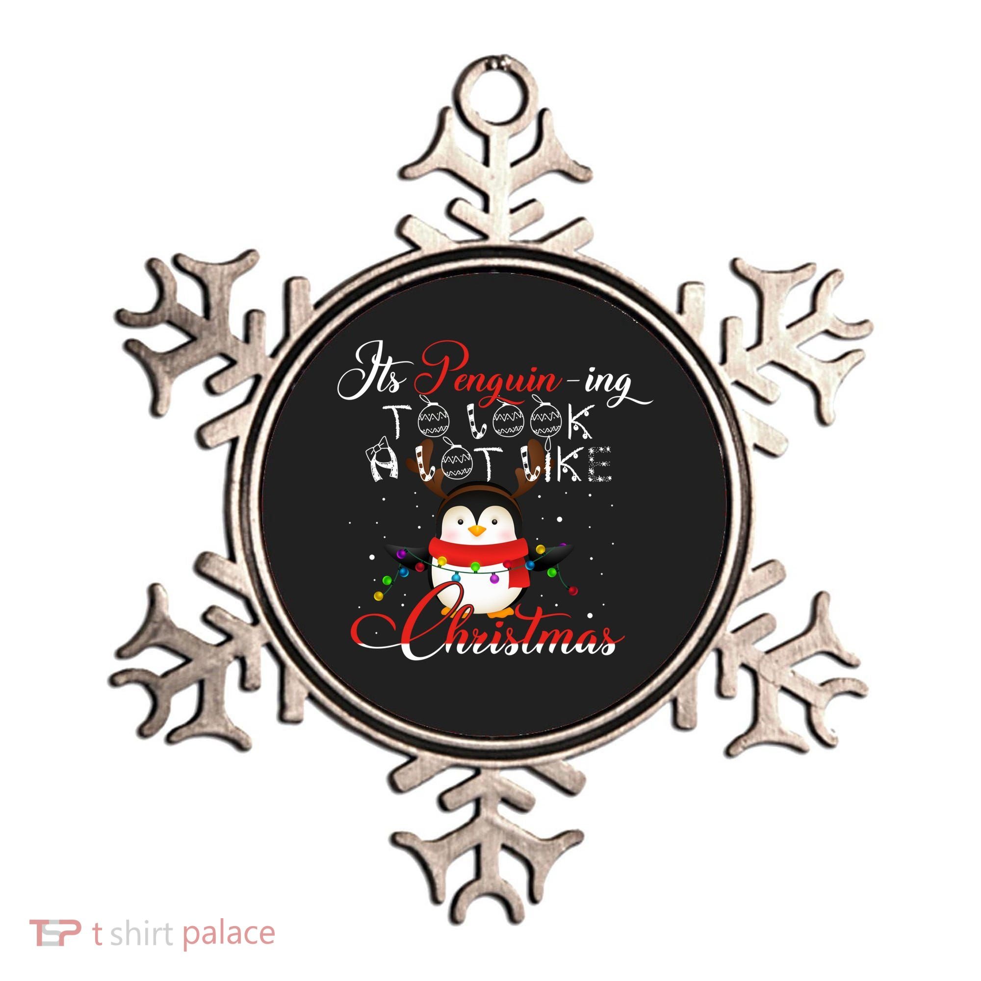 ItS Penguining To Look A Lot Like Christmas Penguin Gift Ornament