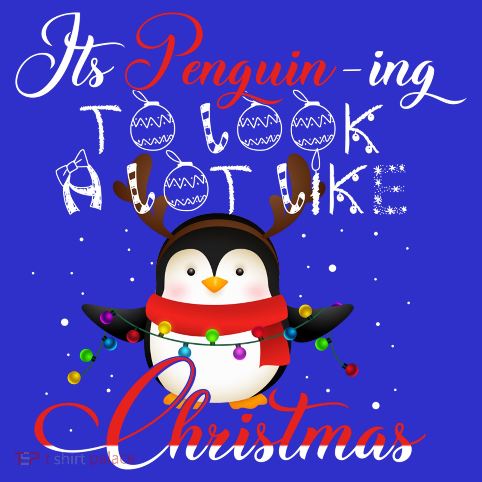 ItS Penguining To Look A Lot Like Christmas Penguin Gift Baby Bodysuit