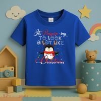 ItS Penguining To Look A Lot Like Christmas Penguin Gift Toddler T-Shirt thumb 3