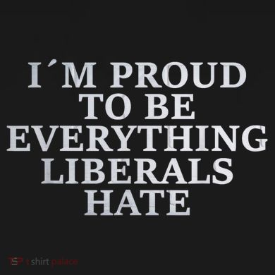Im Proud To Be Everything Liberals Hate Anti Social Women's Perfect Tri Rocker Tank