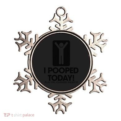 I Pooped Today Playa Del Carmen Mexico Ornament
