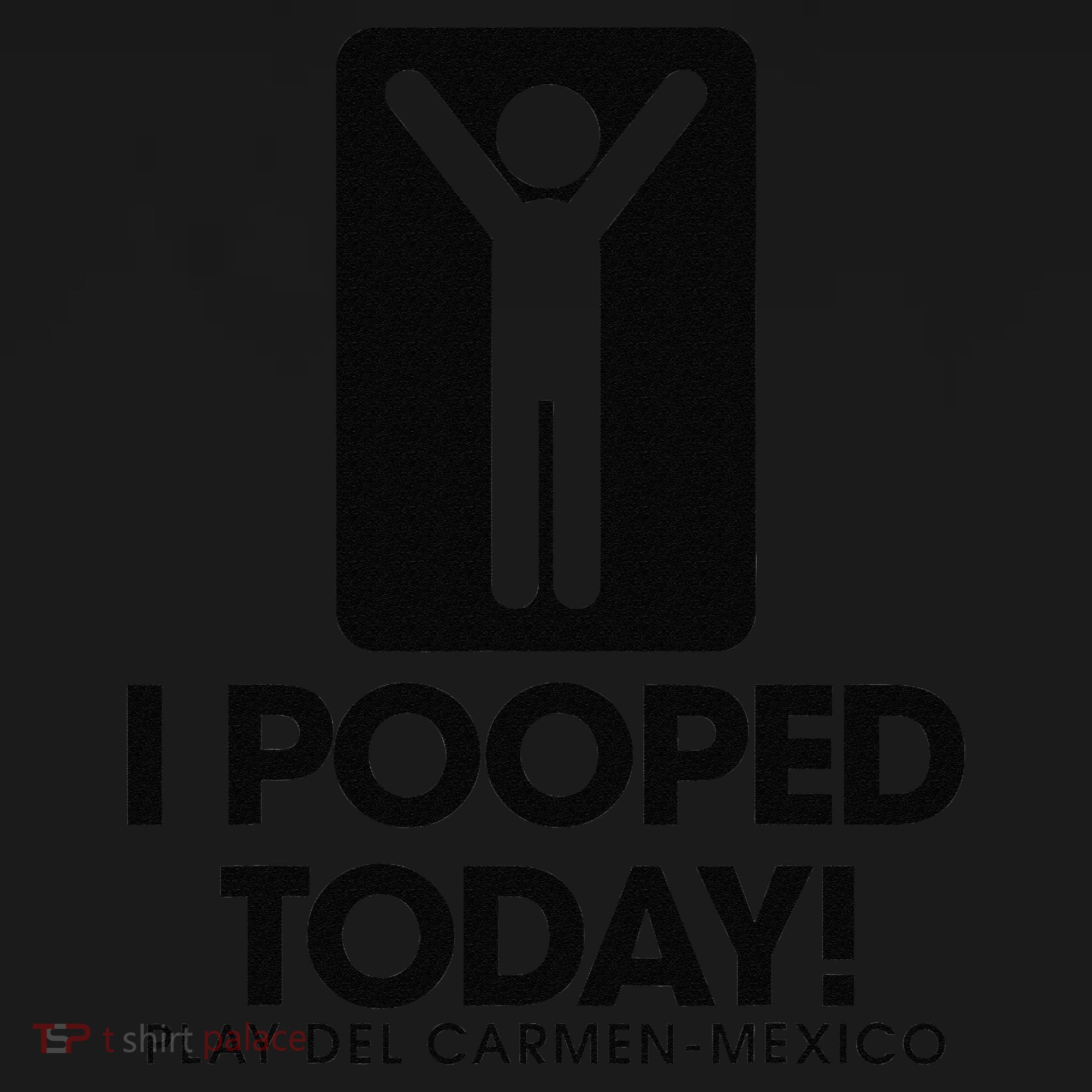 I Pooped Today Playa Del Carmen Mexico Kids Hoodie