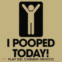 I Pooped Today Playa Del Carmen Mexico Kids T-Shirt thumb 2