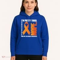 I'm Pretty Tough My Body Nope Multiple Sclerosis Awareness Cute Gift Hoodie thumb 5
