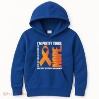 I'm Pretty Tough My Body Nope Multiple Sclerosis Awareness Cute Gift Kids Hoodie thumb 0