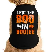 I Put The Boo In Boujee Gift Doggie Tank thumb 0