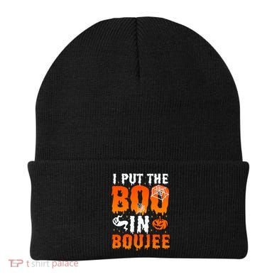 I Put The Boo In Boujee Gift Beanie