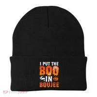 I Put The Boo In Boujee Gift Beanie thumb 0