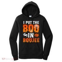 I Put The Boo In Boujee Gift Women's Hoodie thumb 0