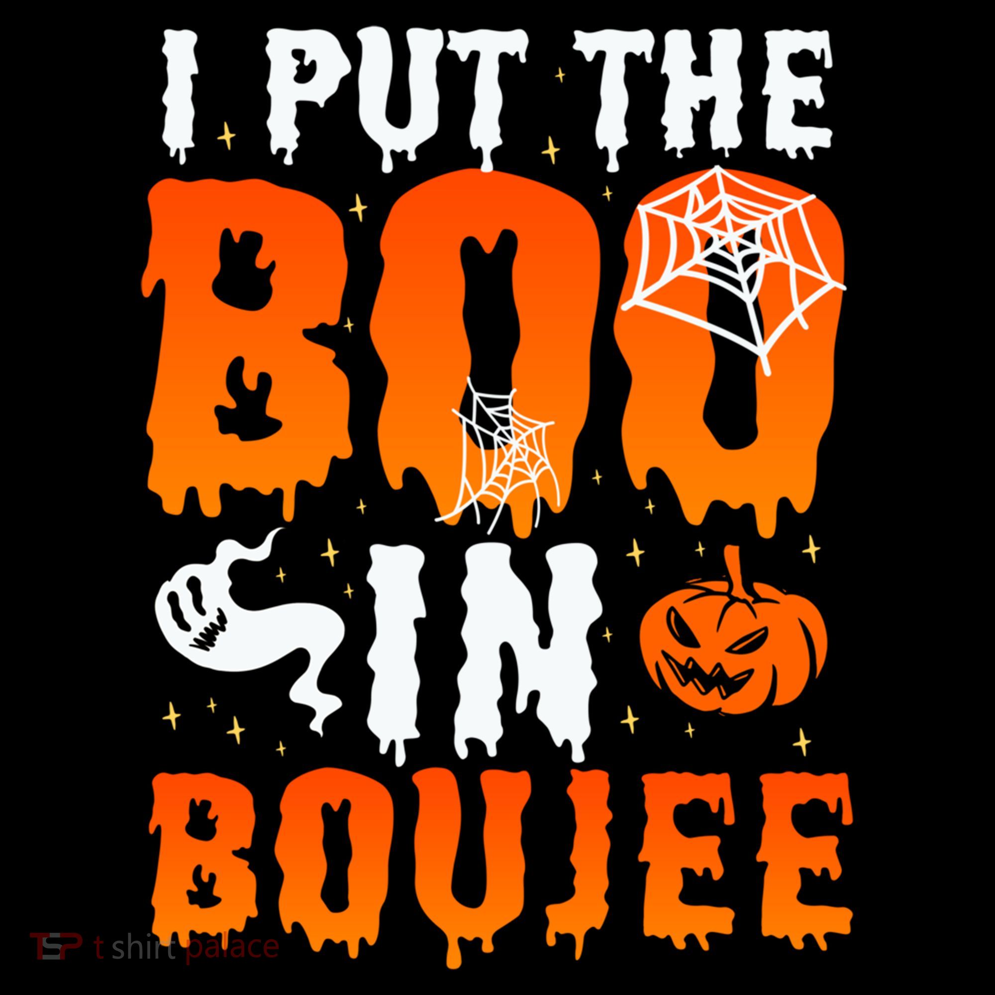 I Put The Boo In Boujee Gift Women's Hoodie