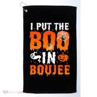 I Put The Boo In Boujee Gift Golf Towel thumb 0