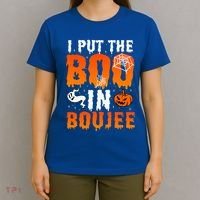 I Put The Boo In Boujee Gift T-Shirt thumb 4