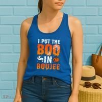 I Put The Boo In Boujee Gift Women's Tank Top thumb 2