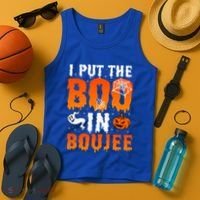 I Put The Boo In Boujee Gift Tank Top thumb 4