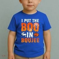 I Put The Boo In Boujee Gift Toddler T-Shirt thumb 2