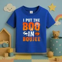 I Put The Boo In Boujee Gift Toddler T-Shirt thumb 3