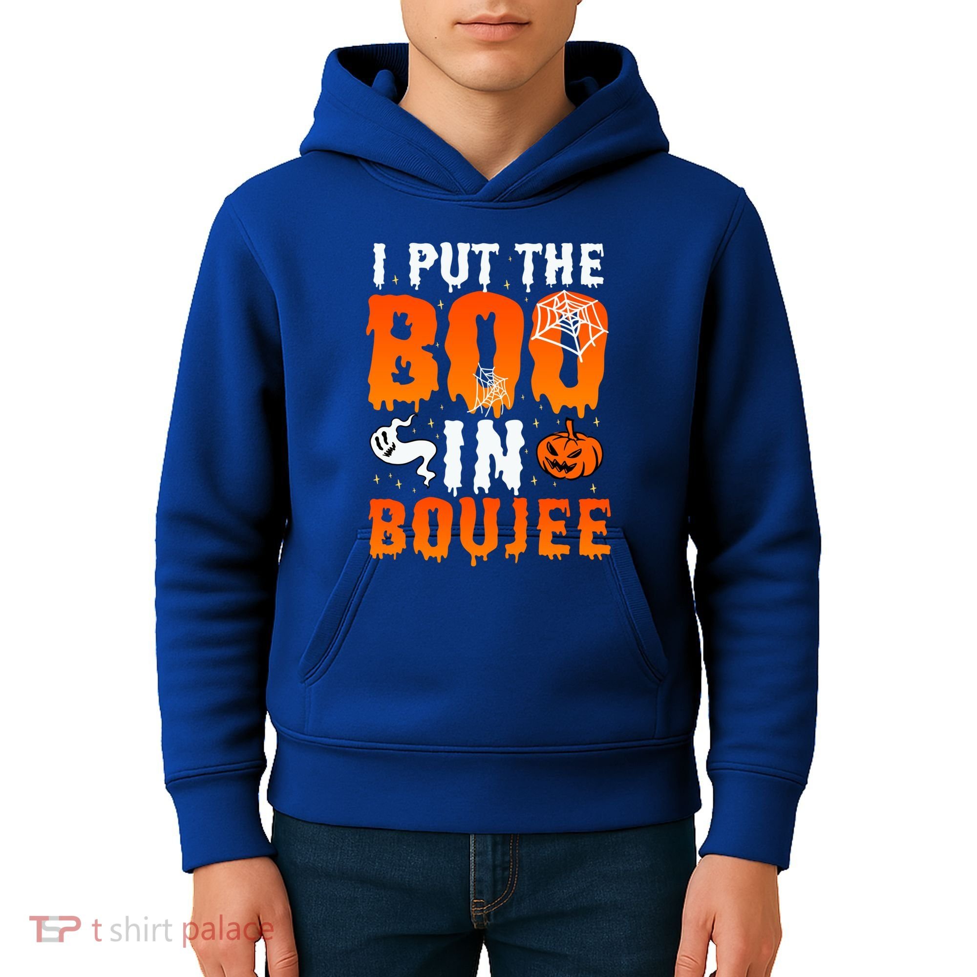 I Put The Boo In Boujee Gift Kids Hoodie