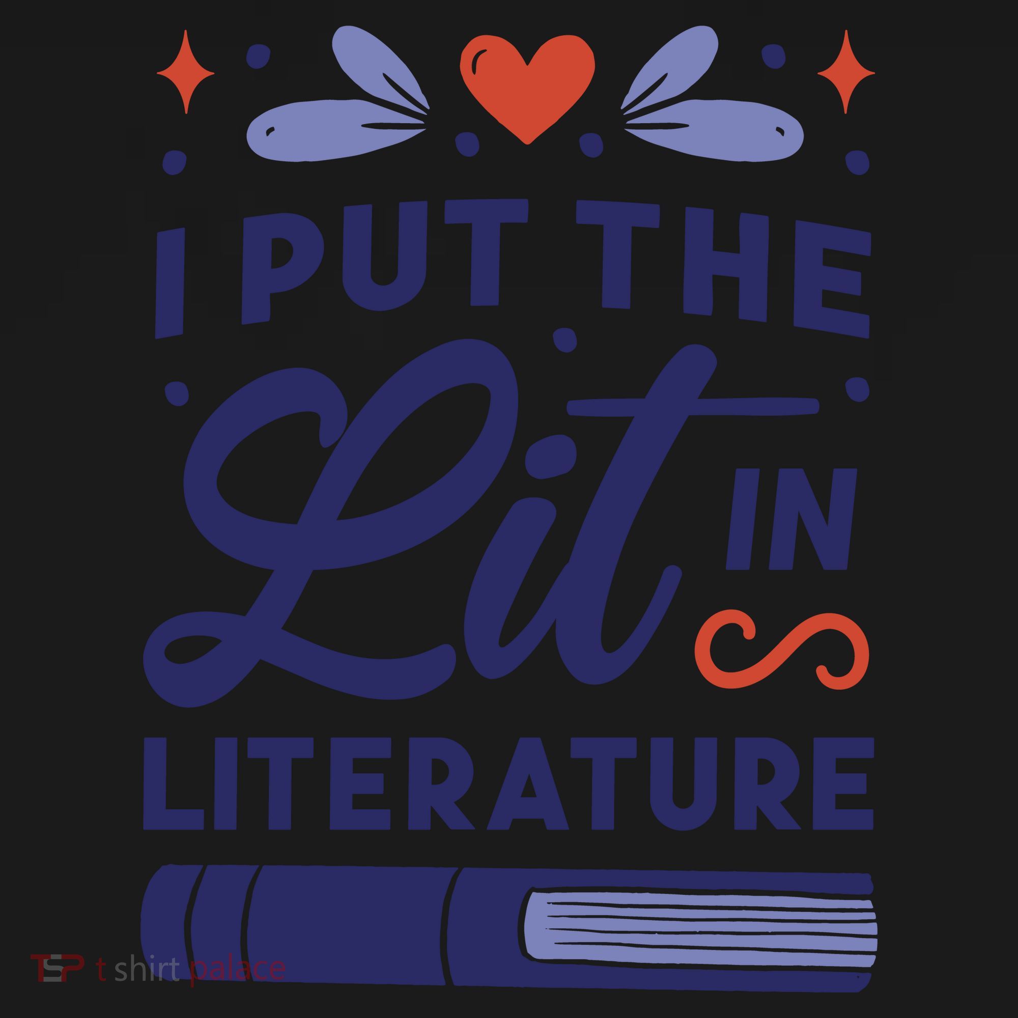 I Put The Lit In Literature Backpack