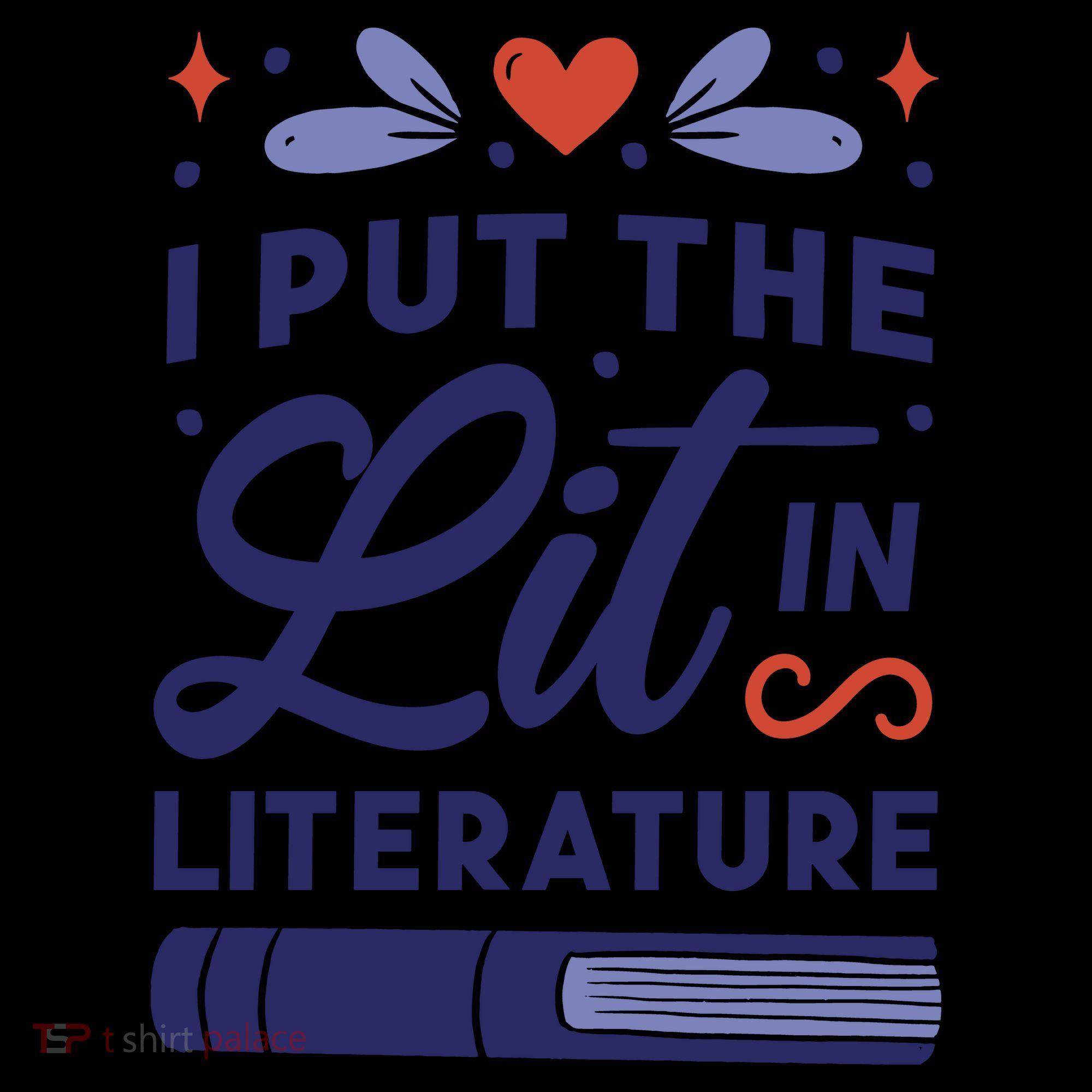 I Put The Lit In Literature Toddler Hoodie