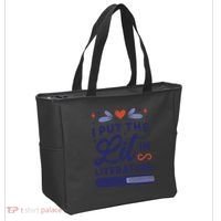I Put The Lit In Literature Tote Bag thumb 2