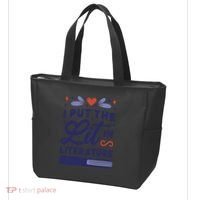 I Put The Lit In Literature Tote Bag thumb 3