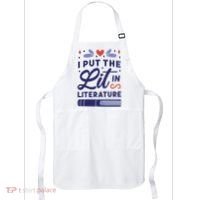 I Put The Lit In Literature Apron thumb 0