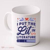 I Put The Lit In Literature Coffee Mug thumb 0