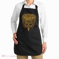 I Prayed To God For The Right Man Apron thumb 2