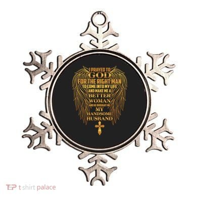I Prayed To God For The Right Man Ornament
