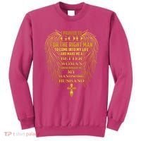 I Prayed To God For The Right Man Sweatshirt thumb 0