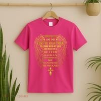 I Prayed To God For The Right Man T-Shirt thumb 2