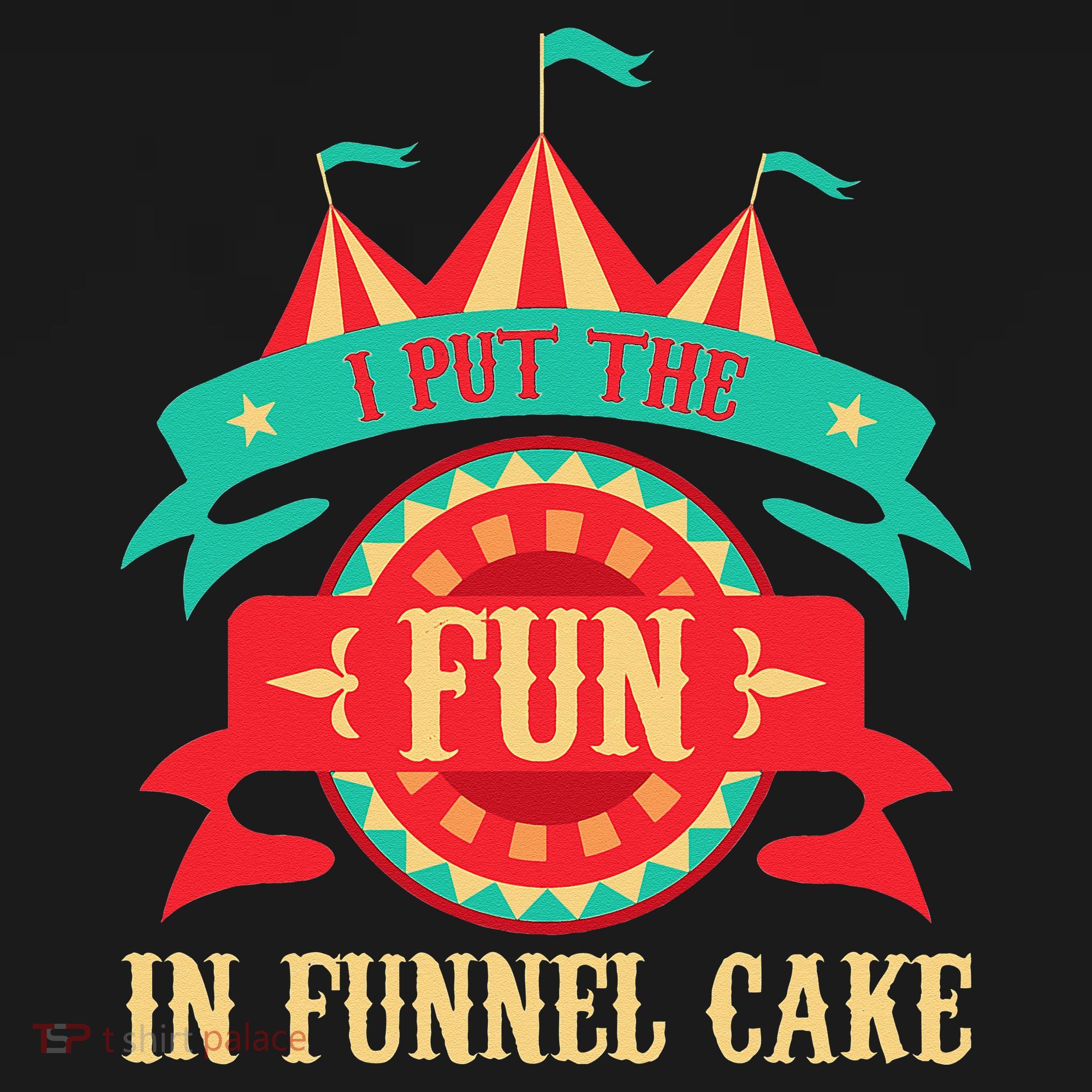 I Put The Fun In Funnel Cake  Circus Birthday Party Costume Women's Hoodie