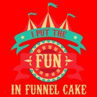 I Put The Fun In Funnel Cake  Circus Birthday Party Costume Santa Hat thumb 1