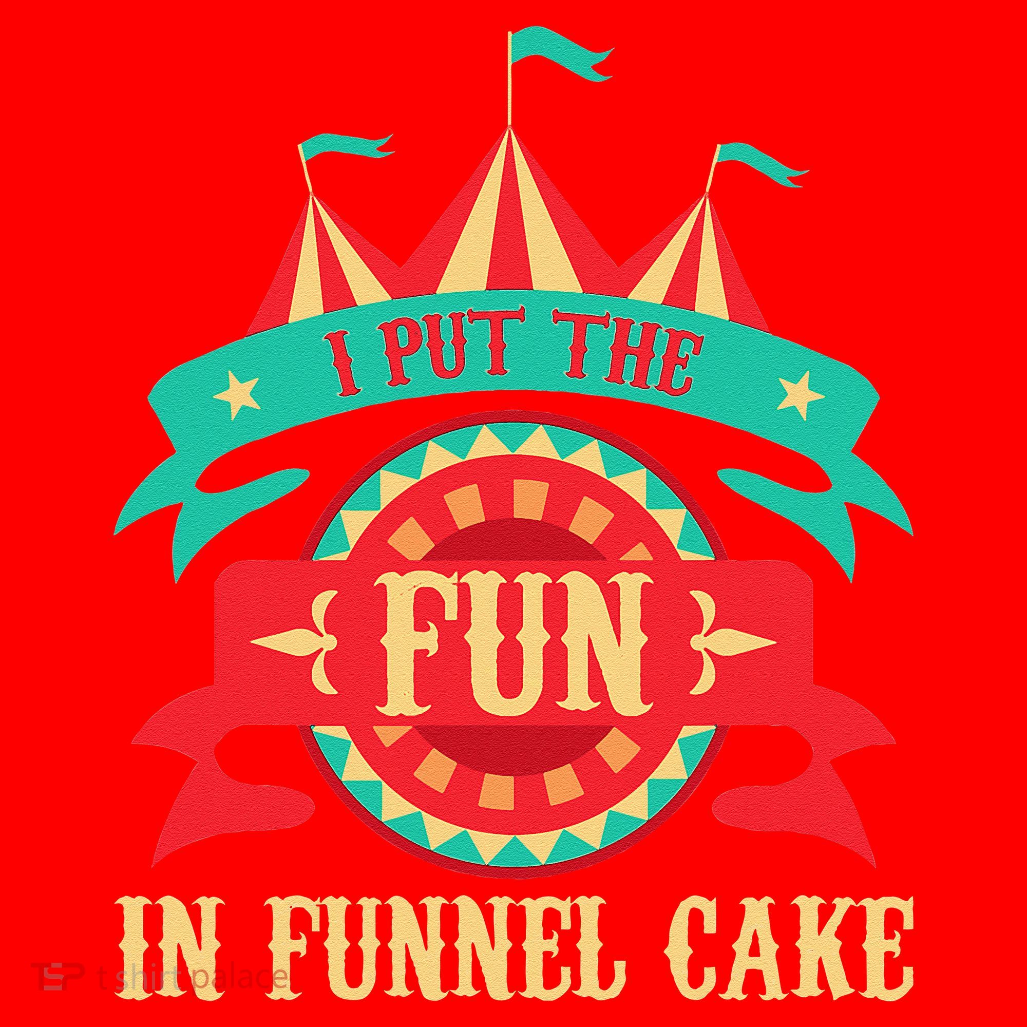 I Put The Fun In Funnel Cake  Circus Birthday Party Costume Santa Hat