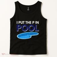 I Put The P In Pool Funny Swimming Tank Top thumb 2
