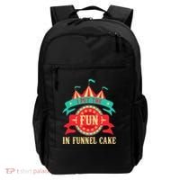 I Put The Fun In Funnel Cake Circus Birthday Party Costume Backpack thumb 0