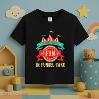 I Put The Fun In Funnel Cake Circus Birthday Party Costume Toddler T-Shirt thumb 3
