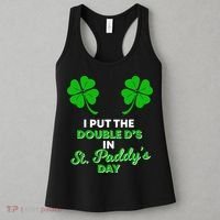 I Put The Double D's In St Paddy's Day Naughty Irish Girl Women's Tank Top thumb 3