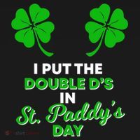 I Put The Double D's In St Paddy's Day Naughty Irish Girl Baby Bodysuit thumb 2