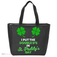 I Put The Double D's In St Paddy's Day Naughty Irish Girl Tote Bag thumb 0
