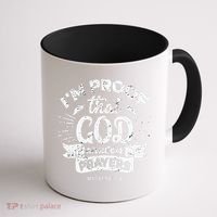 Im Proof That God Answers Prayers Matthew 78 Gift Coffee Mug thumb 1