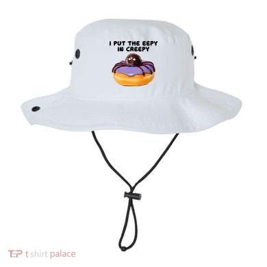 I Put The Eepy In Creepy Spider Donut Cake Halloween Bucket Hat