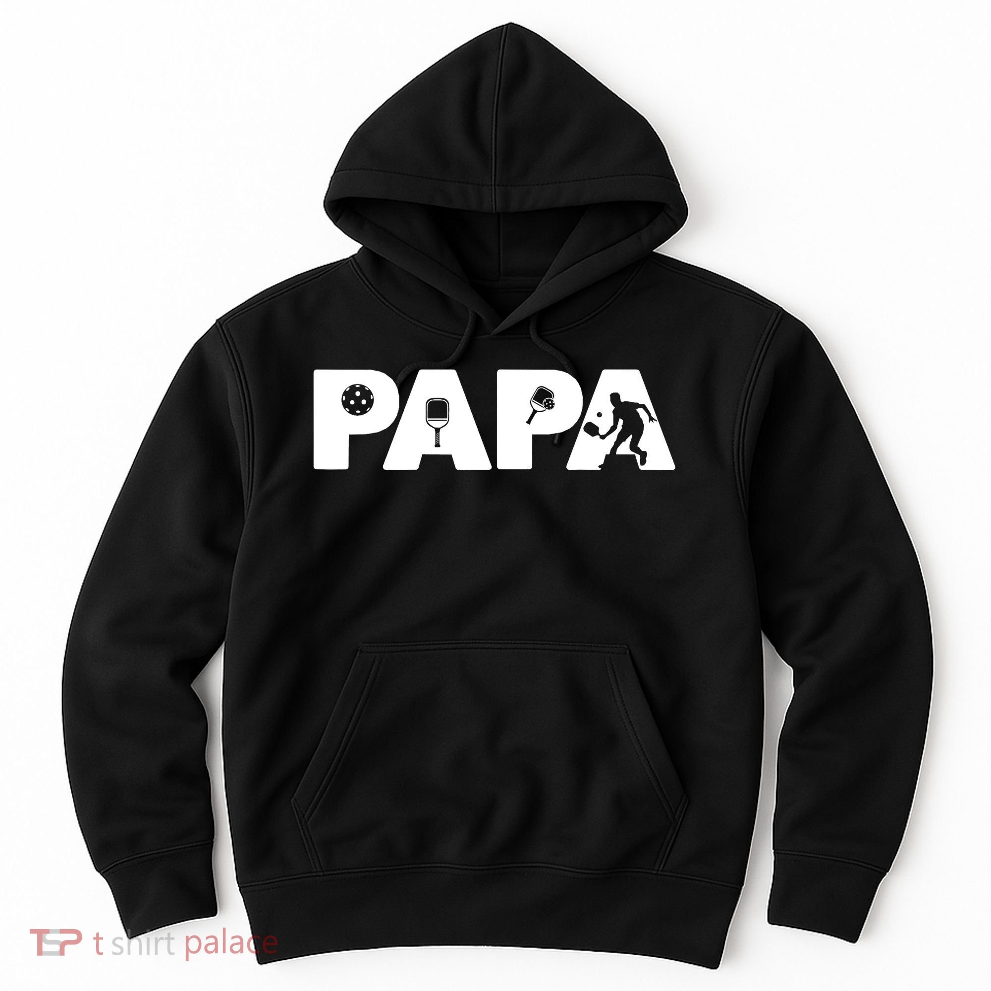 Its Pickleball Time Dad I Love Being Pickleball Papa Hoodie