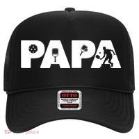 Its Pickleball Time Dad I Love Being Pickleball Papa Hat thumb 0