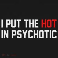 I Put The Hot In Psychotic Pajama Set thumb 2