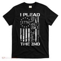 I Plead The 2nd Amendment We The People Usa Ar15 Pro Gun T-Shirt thumb 0