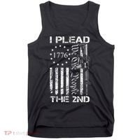 I Plead The 2nd Amendment We The People Usa Ar15 Pro Gun Tank Top thumb 0