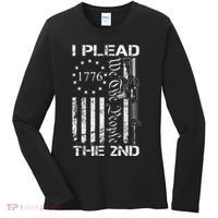 I Plead The 2nd Amendment We The People Usa Ar15 Pro Gun Women's Long Sleeve Shirt thumb 0